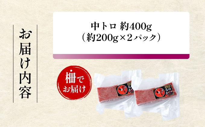 【数量限定】石垣島産 天然本マグロ 中トロ 約400g ヤエスイ ＜2025年6月下旬より発送＞ | 産地直送 中トロ 中とろ 国産 まぐろ 鮪 天然 赤身 魚 お刺身 本まぐろ マグロ 沖縄県 沖縄 琉球 八重山 八重山諸島 石垣島 石垣 石垣島産