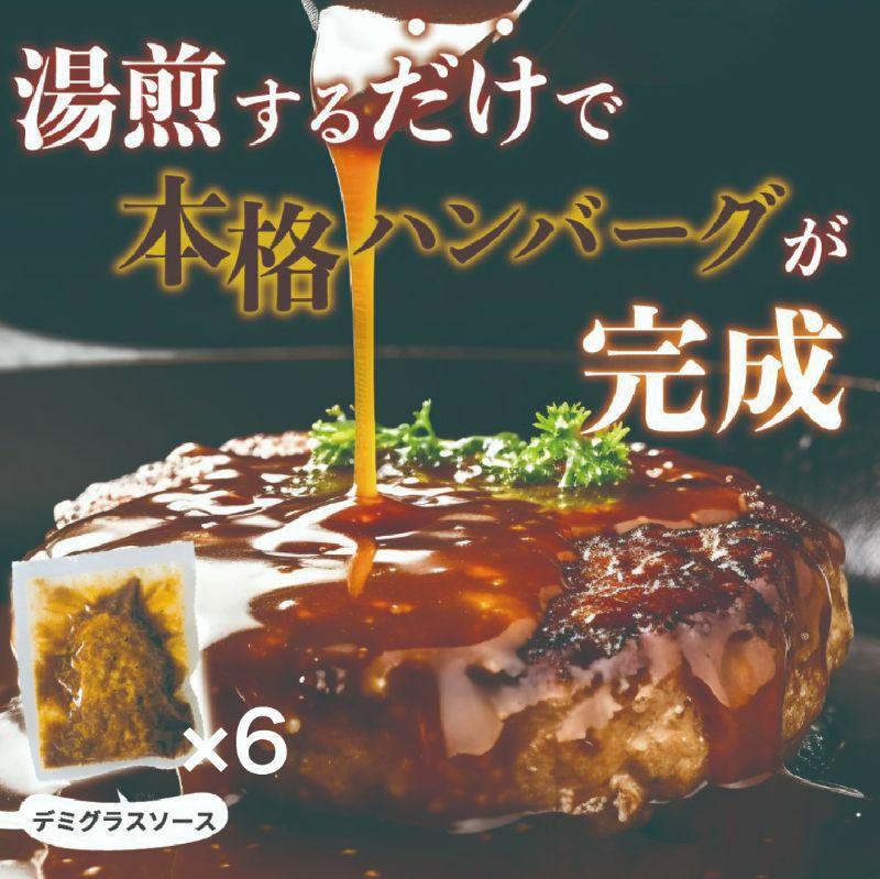 南ぬ豚デミグラスハンバーグ 150g×6個 | 沖縄県 石垣市 石垣島 南国 アグー豚 豚 小分け 便利 簡単 湯煎 おかず