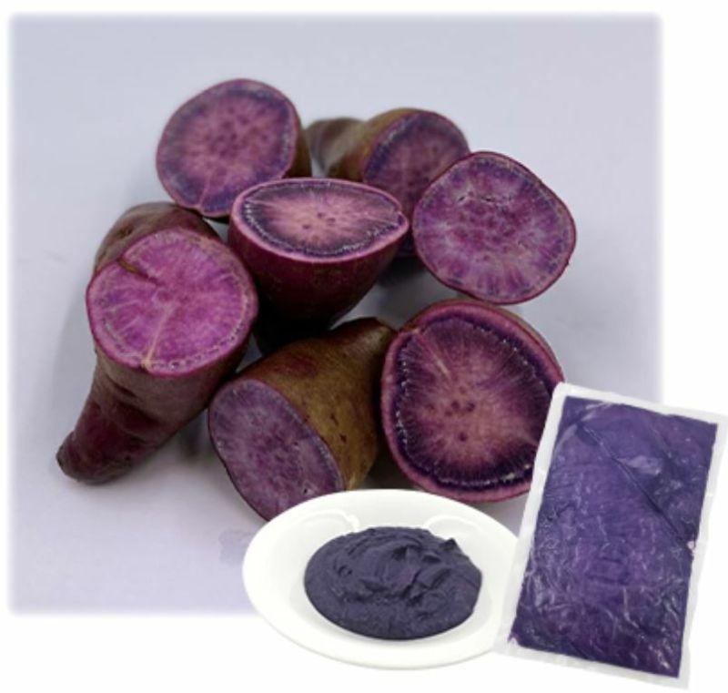 石垣島産紅芋「沖夢紫」ペースト 3kg | 沖縄県 石垣市 石垣島 南国 紅イモ スイーツ 料理