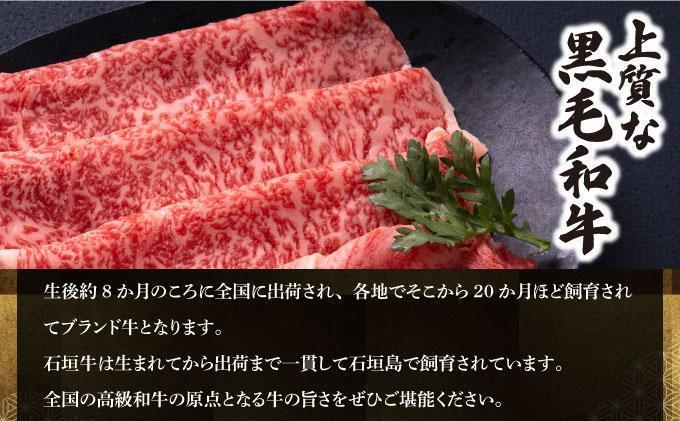 石垣牛×アグー豚（南ぬ豚）石垣島満喫しゃぶしゃぶセット（各400g 計800g）| 牛肉 セット 和牛 黒毛和牛 石垣牛 豚肉 あぐー豚 アグー豚 沖縄県 石垣島