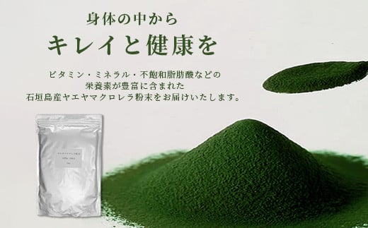 石垣島産ヤエヤマクロレラ粉末（1kg）AR-3【ヤエヤマクロレラ 健康 美容   石垣島産】