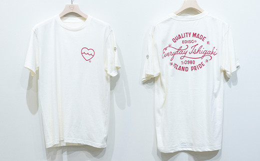 EDISG Tシャツ Island Pride【カラー:ホワイト】【サイズ:Lサイズ】KB-62-1