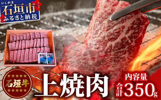 TA-3 石垣牛上焼肉350g（担たん亭）