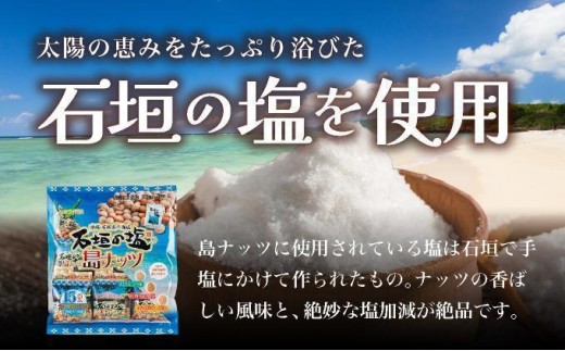石垣の塩 島ナッツ 大×5袋