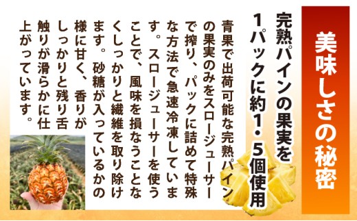 《8月以降順次発送》最高糖度20度！？冬眠ミニマンゴーと完熟ジュワリーパインジュース
