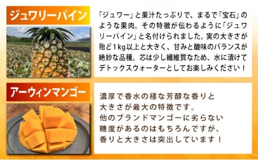 《2026年4月中旬以降発送》島のおいしいを贅沢に！大満足のパイナップル3種とマンゴー、マイヤーレモンの定期便　年5回に分けてお送りします