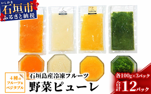 SU-1 石垣島産冷凍フルーツ・野菜ピューレ