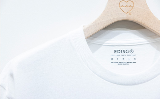 EDISG Tシャツ Manta【カラー:ホワイト】【サイズ:Lサイズ】KB-57-wh-1