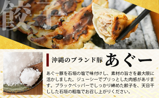 あぐー豚 ぎょうざ 20個【ブランド豚 アグー豚 使用】 ぎょうざ 餃子 焼き餃子 水餃子 焼餃子 惣菜 おかず GS-3