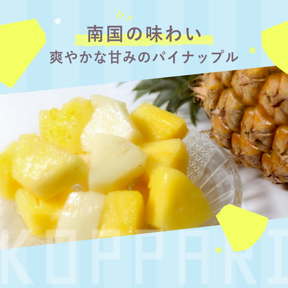 先行予約＜2026年6月より順次発送＞贅沢3種フローズンパイナップル 6パック【 沖縄県 石垣市 果物 パイナップル 冷凍 パイン フローズン 送料無料 】 EF-6