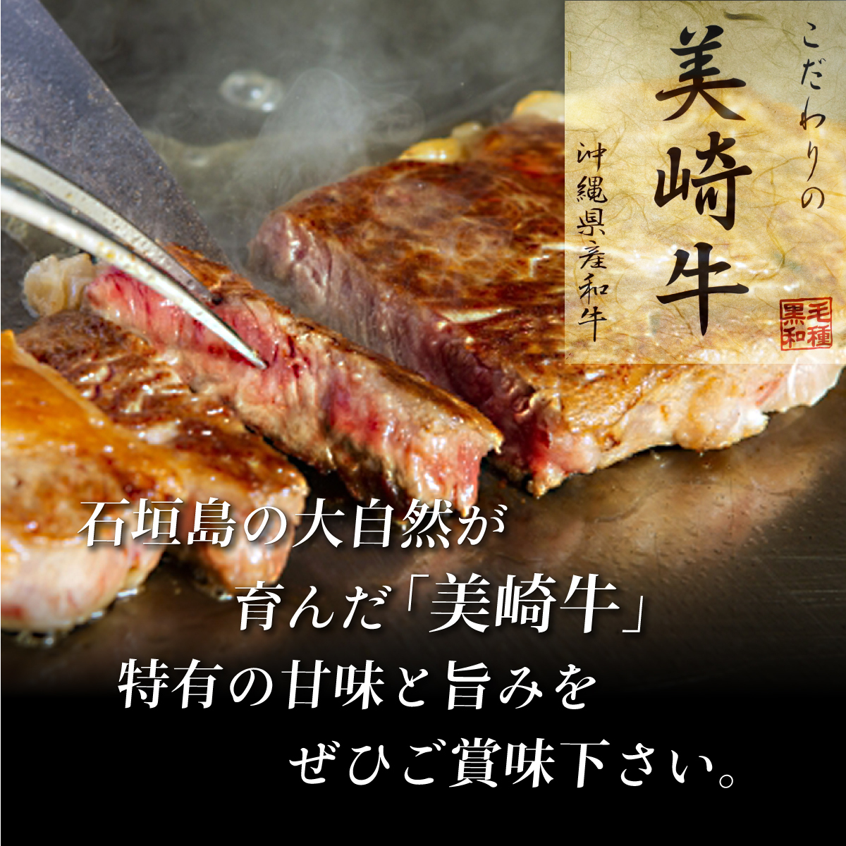 美崎牛を味わう！焼肉5種＆特製ハンバーグ よくばりセット | 牛肉 セット 和牛 黒毛和牛 沖縄 石垣 A5 オーガニック 幻の和牛 ギフト