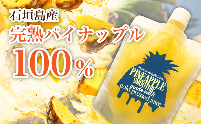 石垣島産パイナップル新食感贅沢スムージーギフト【3個セット】| ふるさと納税 パイナップル パイン スムージー ギフト フルーツ 果物 果実 沖縄県 石垣市 石垣島 PU-03