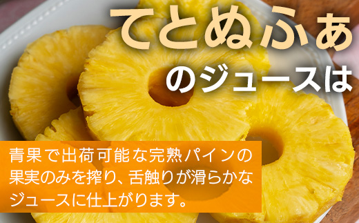 《2025年4月以降順次発送》 完熟パイン果汁100％！！濃厚ジュース4種のよくばりセット！【 沖縄県 石垣 完熟 パイン パイナップル スナック パイン ピーチ 黄金 果汁 100％ 】TF-46