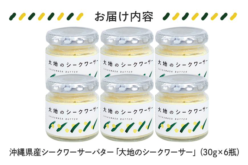 沖縄県産シークワーサーバター「大地のシークワーサー」6瓶入り