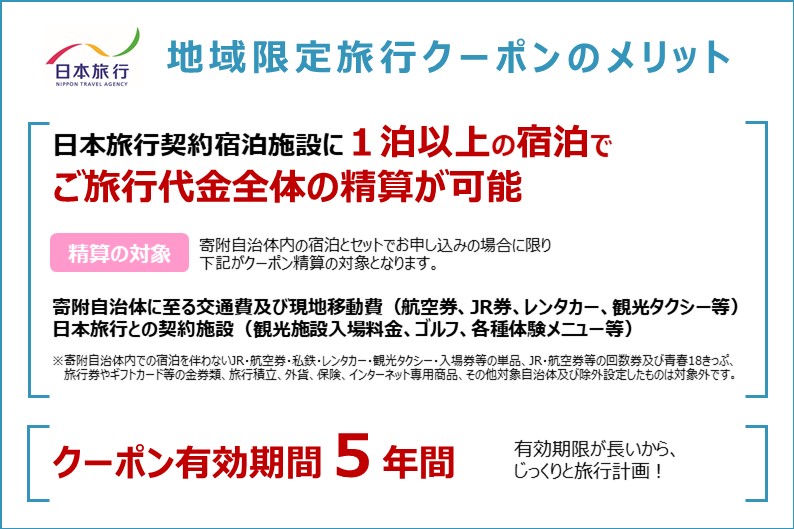 地域限定旅行クーポン 30,000円分 193-1