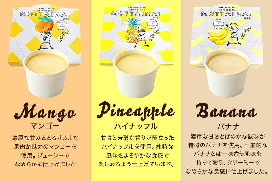 MOTTAINAI ãžã§ã©ãŒã3çš®ïŒãã³ãŽãŒã»ãã€ãããã«ã»ãããå2åå
¥ãïŒã6åã»ãã