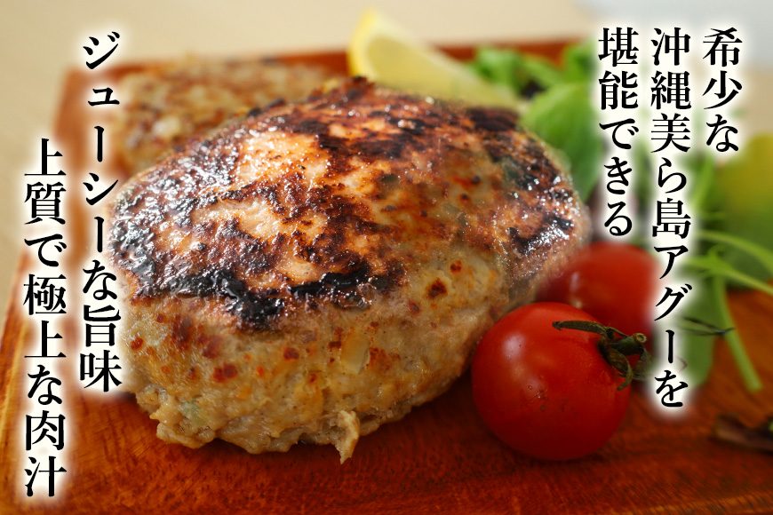 美ら島あぐー ハンバーグ 20個 セット 沖縄県 おかず 惣菜 アグー豚 使用 冷凍 4個×5パック 小分け おいしい 肉 糸満市 国産 肉汁 たっぷり ブランド豚 ジューシー 肉厚 お中元 ギフト プレゼント グルメ おつまみ ディナー オードブル 沖縄県 糸満市