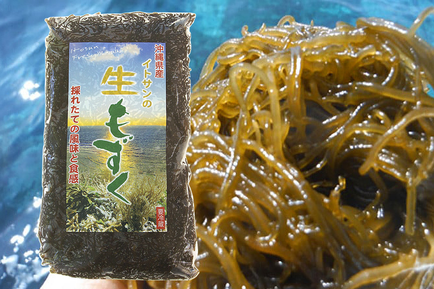 「イトサン」 生もずく 5kg ( 500g ×10袋) もずく 沖縄 もずく 生 モズク 沖縄産 沖縄県産 冷蔵 冷凍 腸活 食物繊維 ミネラル カルシウム フコイダン 血糖値 対策 ダイエット 健康 食材 生活習慣病 予防 もずく酢 みそ汁 沖縄県 糸満市