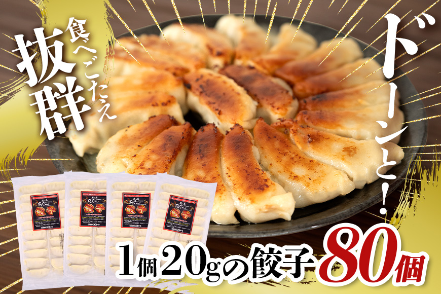 美ら島あぐー餃子 80個セット 20個入×4パック 絶品 こだわり 豚 肉 国産 ごはん おかず お弁当 冷凍 ぎょうざ ギョウザ 小分け BBQ ギョーザ 惣菜 晩酌 ギフト 手作り 生餃子 豚肉 冷凍食品 おつまみ 冷凍餃子 ブランド豚 総菜 中華 焼き餃子