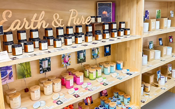 フレグランスキャンドル 『フローラル ミニキャンドルセット』 キャンドル おしゃれ ルームフレグランス アロマキャンドル ギフト 沖縄市 / Earth & Pure [BCDJ007]