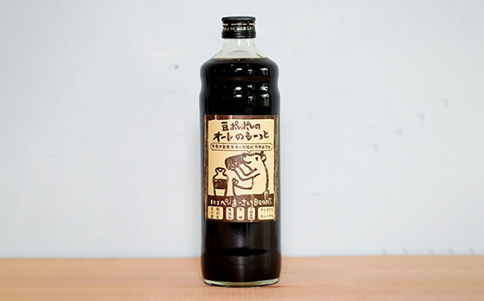 【全6回定期便】豆ポレポレのオーレのもーっと (無糖) 2本セット コーヒー 珈琲 カフェオレ カフェオレベース ギフト 沖縄市 / 豆ポレポレ [BCAW065]