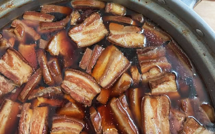 三枚肉そば4食セット 沖縄そば おきなわそば 4食 お土産 取り寄せグルメ おすすめ 沖縄料理 沖縄市 / 米八そば [BCER002]
