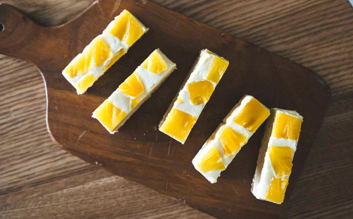 パイナップルチーズケーキ (約350g) チーズケーキ ケーキ 冷凍 取り寄せ ギフト  沖縄市 / 株式会社クロップ [BCCC002] 