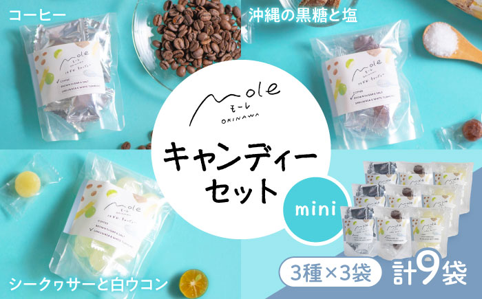 MOLE / はずむ、キャンディーセット(mini) スイーツ お菓子 個包装 大容量 ギフト 沖縄市 / みやんち STUDIO&COFFEE [BCCX019]