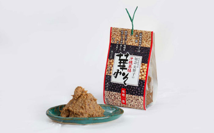 沖縄薬膳華みそ 計600g (300g×2個) 味噌 みそ 国産  沖縄市 / 有限会社ハイビスカスクッキングスクール [BCBU001] 