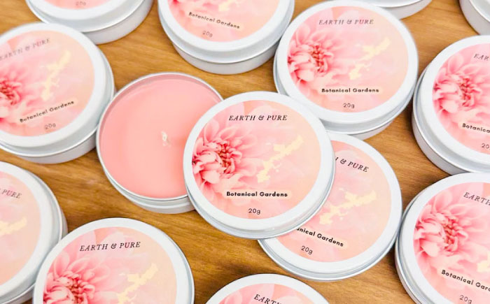 ふるさと納税限定 フレグランスキャンドル 『沖縄シリーズコンプリートボックス』 キャンドル おしゃれ ルームフレグランス アロマキャンドル ギフト 沖縄市 / Earth & Pure [BCDJ010]