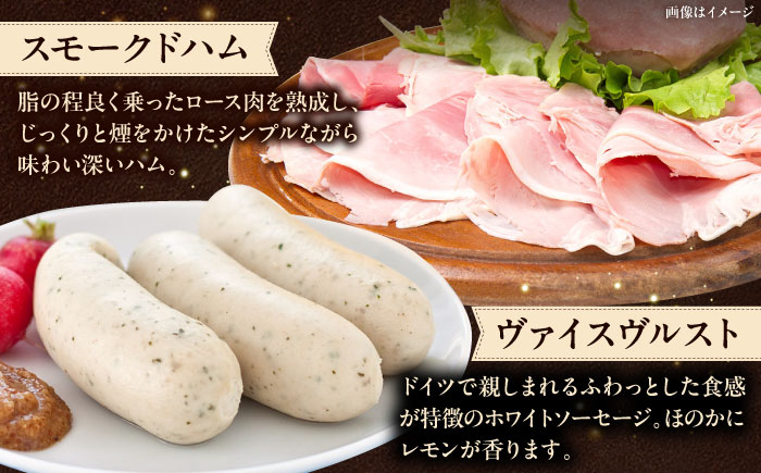 【全12回定期便】TESIOの自家製ハム＆ソーセージ 『まごころ伝えたいBOX』 豚肉 ハム ソーセージ 小分け 真空パック 沖縄市 / TESIO [BCAD015]