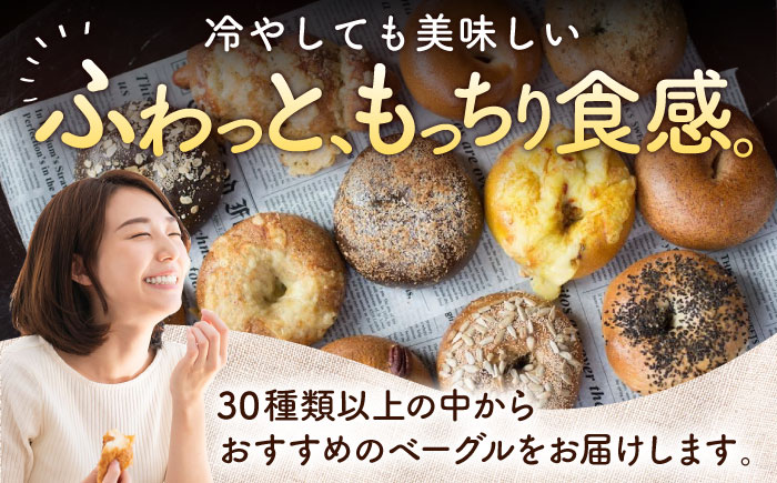 【全6回定期便】厳選おすすめ ベーグル 8個セット ベーグル詰め合わせ お取り寄せ 冷凍 パン セット 沖縄市 / ZEBRA.Bagel [BCAE009]