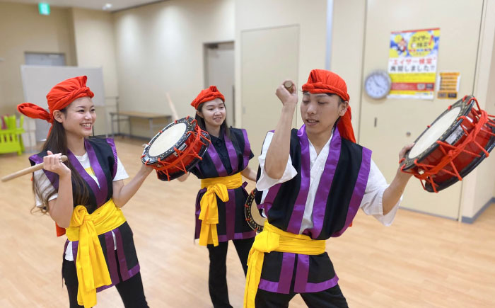 エイサー体験 (5名様) エイサー 沖縄 旅行 体験チケット 体験型 沖縄市 / エイサー会館 [BCCF005]