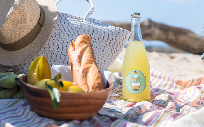 超微炭酸シークヮーサーワイン Occi ORIGINAL オッチオリジナル 6本入り (720ml×6本) スパークリングワイン シークワーサー サイダー 炭酸 沖縄市 / オッチサイダリー株式会社 [BCDG003]