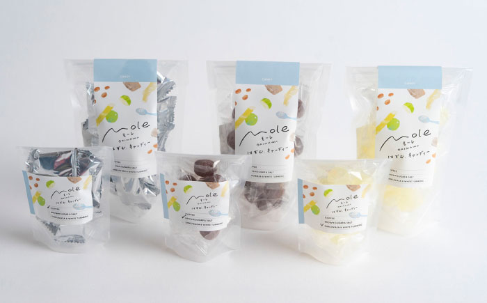 MOLE / はずむ、キャンディーセット(mini) スイーツ お菓子 個包装 大容量 ギフト 沖縄市 / みやんち STUDIO&COFFEE [BCCX019]