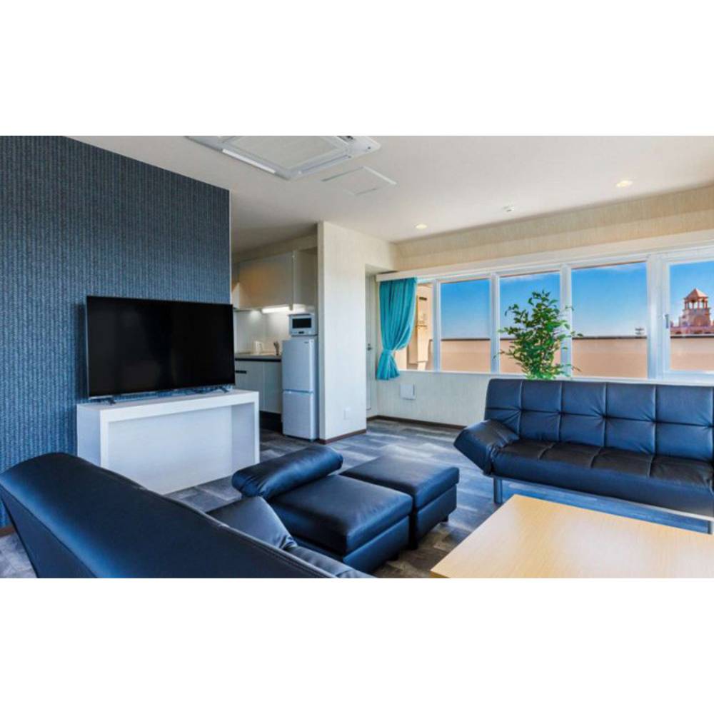 メゾネットルーム 1泊2日 ペア宿泊券 (定員4名) 宿泊券 宿泊利用券 沖縄旅行 ホテル チケット 沖縄市 / ホテルグランアリーナ [BCBQ001]