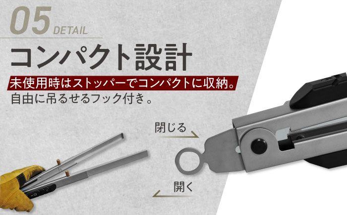 ZEN Camps 火バサミ兼トング (シルバー) 火バサミ 火ばさみ 焚き火 ロング トング ステンレス 沖縄市 / 株式会社YOLO [BCAH004]