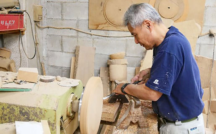 沖縄県産 木製ボールペン (オールウッドシリーズ / 1本) ボールペン 文房具 ギフト プレゼント おしゃれ 沖縄市 / かねせん工房 [BCBS006]