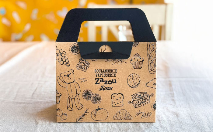 ざずおBOX (季節の焼き菓子詰め合わせ 4個入り )焼き菓子 スイーツ お菓子 詰め合わせ セット 沖縄市 / ZAZOU [BCCI003]