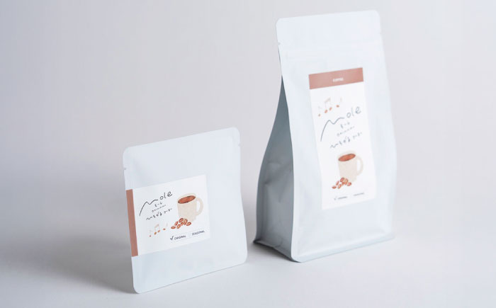 MOLE / ひろがる、コーヒーセット (豆のまま) コーヒー豆 ドリップ 粉 セット ギフト 沖縄市 / みやんち STUDIO&COFFEE [BCCX022-01]