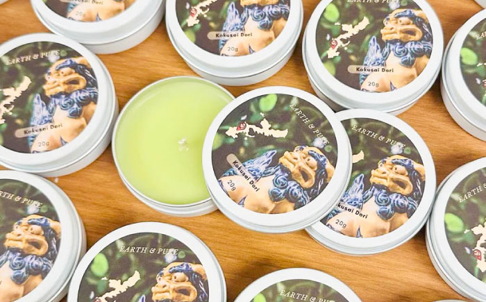 ふるさと納税限定 フレグランスキャンドル 『沖縄シリーズコンプリートボックス』 キャンドル おしゃれ ルームフレグランス アロマキャンドル ギフト 沖縄市 / Earth & Pure [BCDJ010]