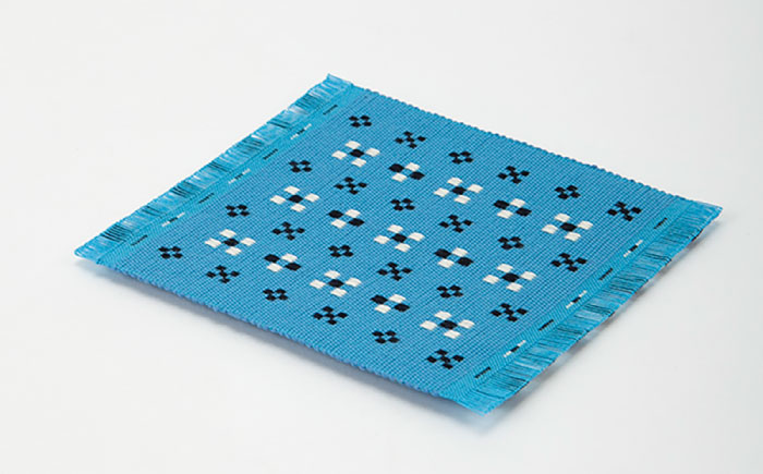 国指定伝統的工芸品 知花花織コースター 5枚セット コースター おしゃれ 雑貨 小物 インテリア 沖縄市 / 知花花織事業協同組合 [BCBW002]