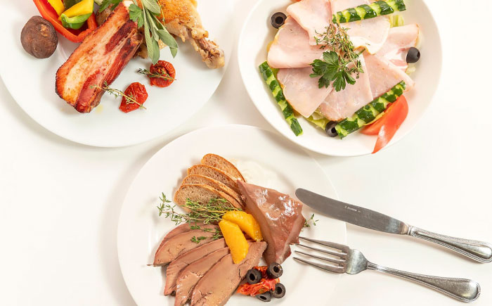 『お酒に合うセット』 豚肉 ポークステーキ ソーセージ レバーパテ レバーペースト スモークレバー 詰め合わせ お取り寄せ 国産 ギフト 冷凍 沖縄市 / DELICATESSEN NUCHIBUTA [BCAR009]