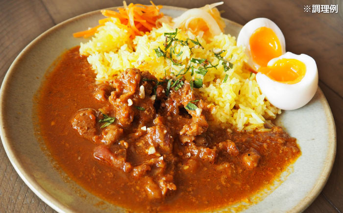 【腸活カレー】ボーンブロスのスパイスカレー＆ターメリックジャスミンライスセット (各7袋) 沖縄市 / BoneBrothFactoryOkinawa [BCAK011]