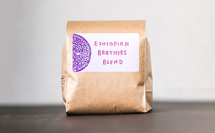 【全3回定期便】【豆のまま】豆ポレポレオリジナルブレンド エチオピアンブラザーズブレンド 150g コーヒー豆 珈琲豆 ブレンド ギフト 沖縄市 / 豆ポレポレ [BCAW019]