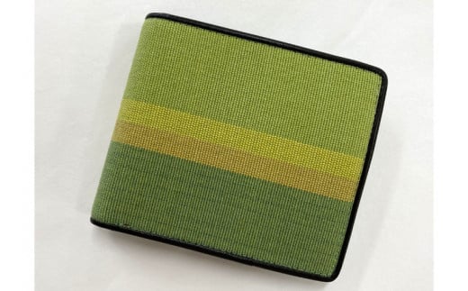 ウージ染め二つ折り財布（AI016）