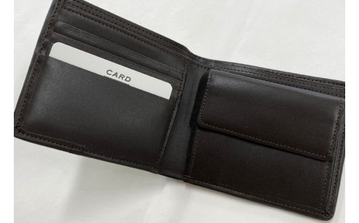 ウージ染め二つ折り財布（AI016）