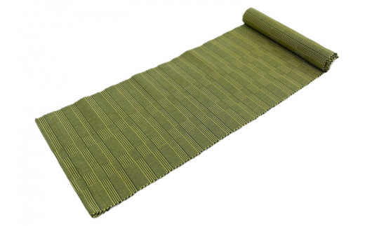 ウージ染め手織りテーブルランナーヤシラミ（AI015）