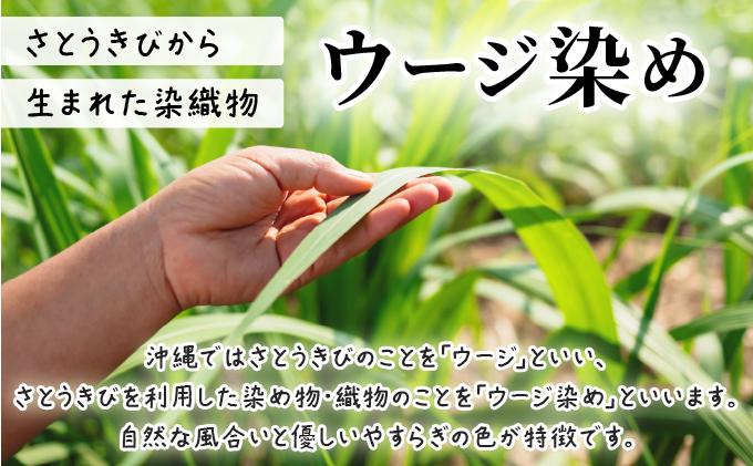 ウージ染め 麻100％ ペンケース AI049