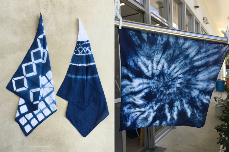 藍染体験 ハンカチまたは手ぬぐいコース(BT001)